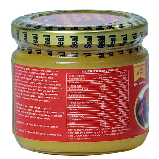 Cow Bilona Ghee (250ml)