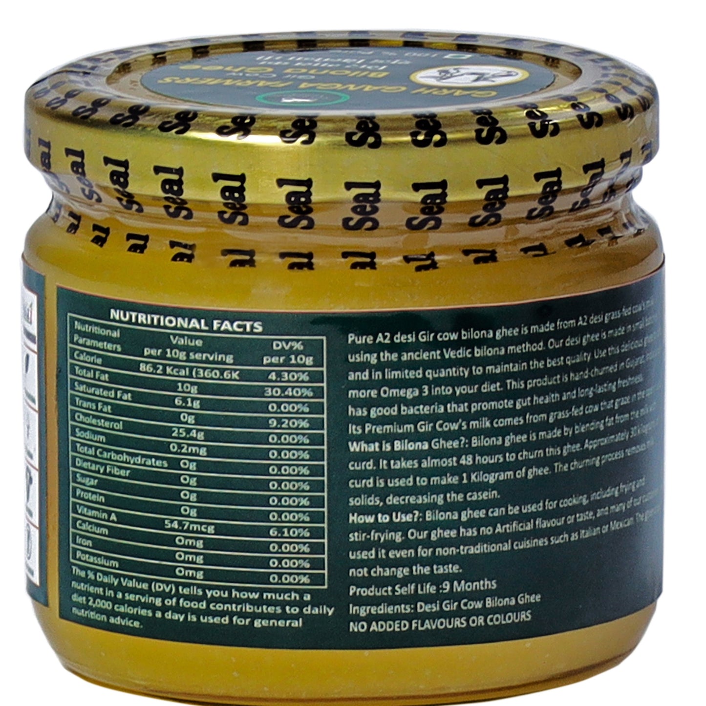 Gir Cow Ghee (250ml)