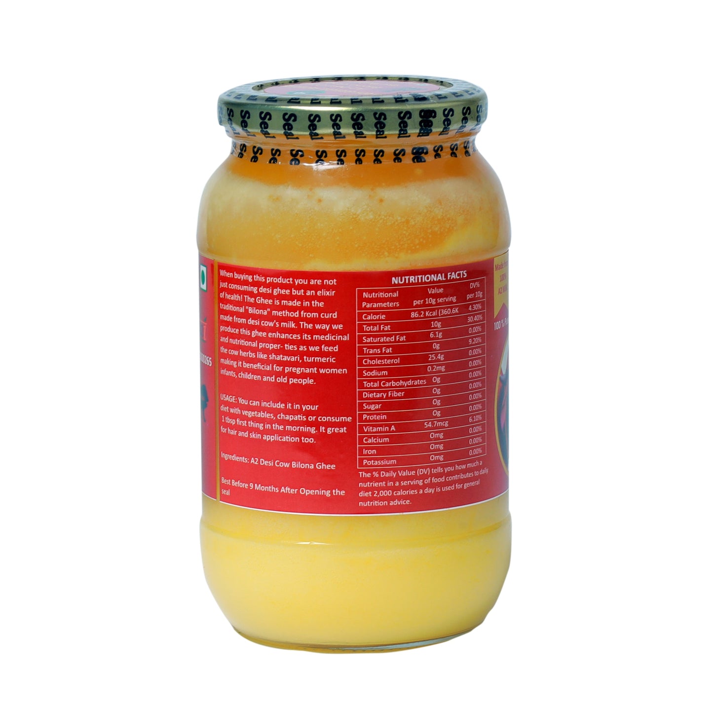 Cow Bilona Ghee (1Litre)