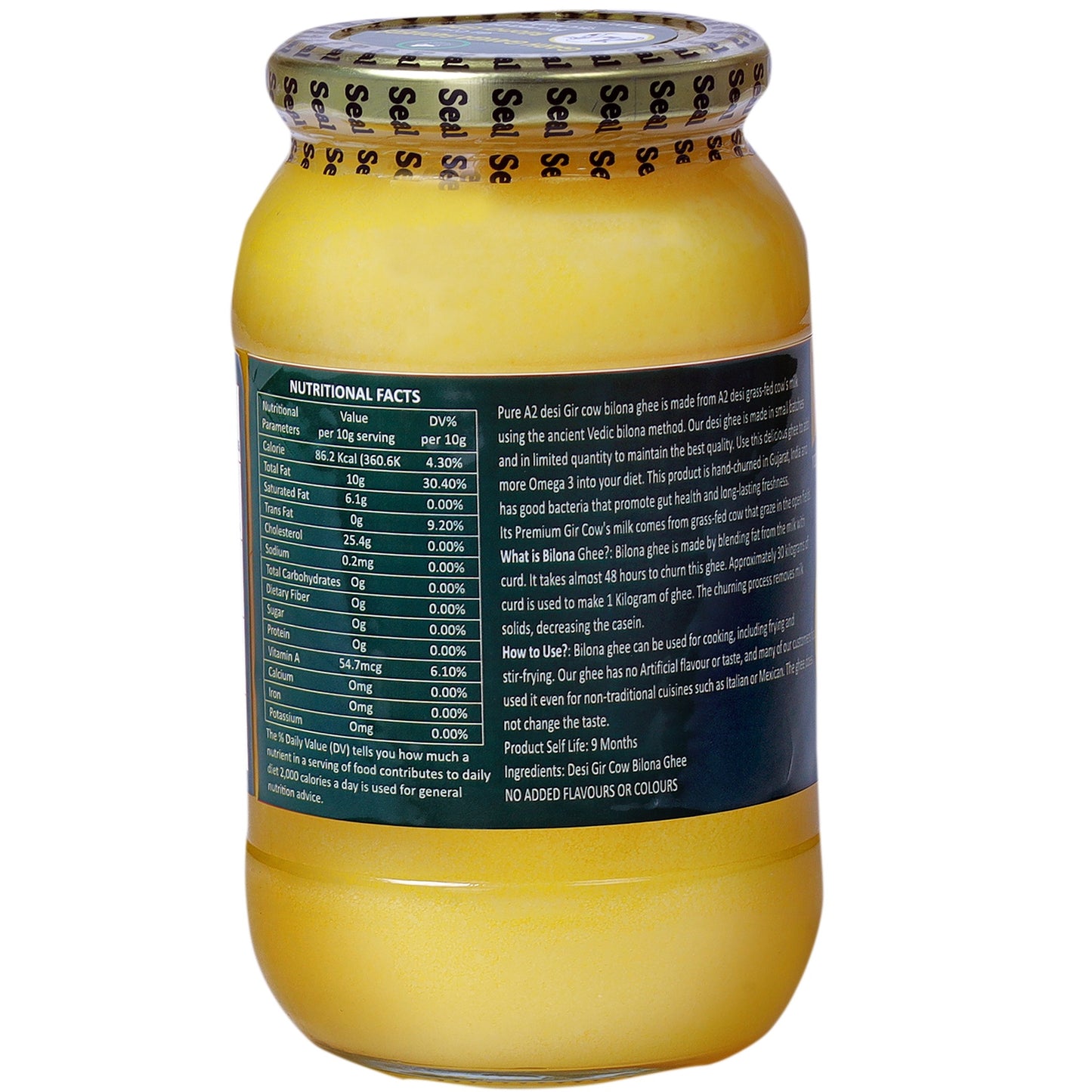 Gir Cow Ghee (1 Litre)